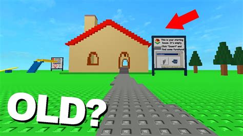 I recently made myself a small game, however I encountered a large problem and the only way I see being able to fix it without essentially restarting it from scratch is to use an older version. . What is the oldest game in roblox